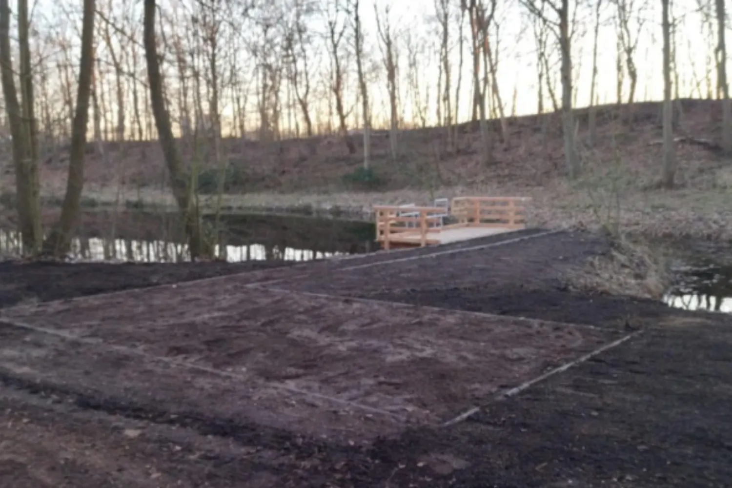 Am Fischteich in St. Michaelisdonn