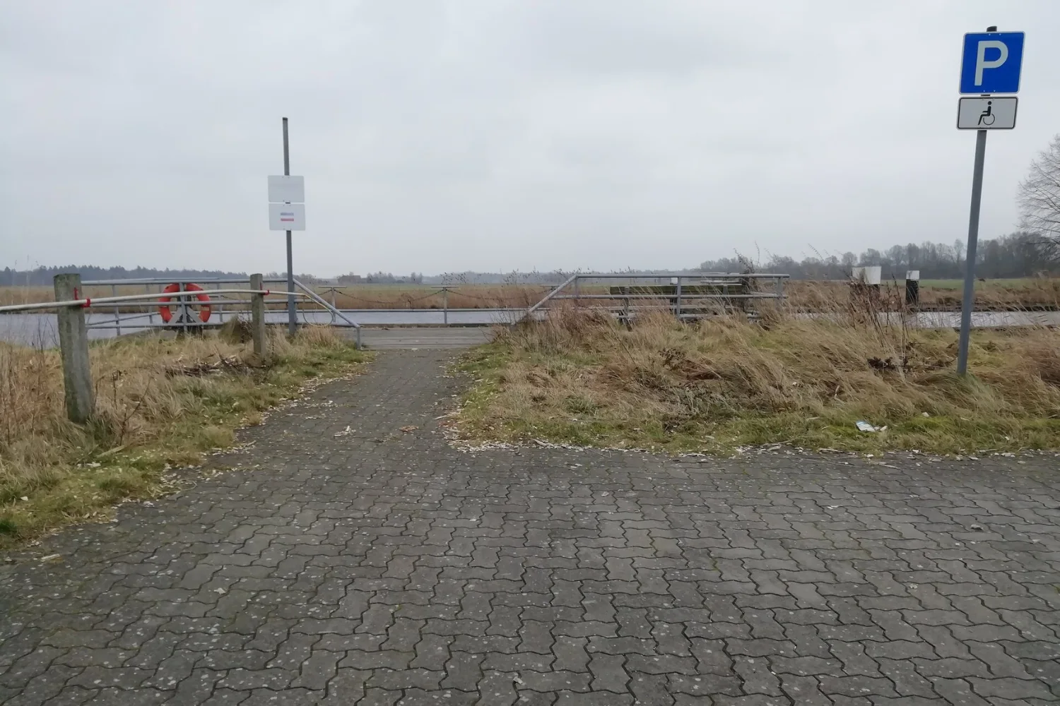 Gieselaukanal in Oldenbüttel